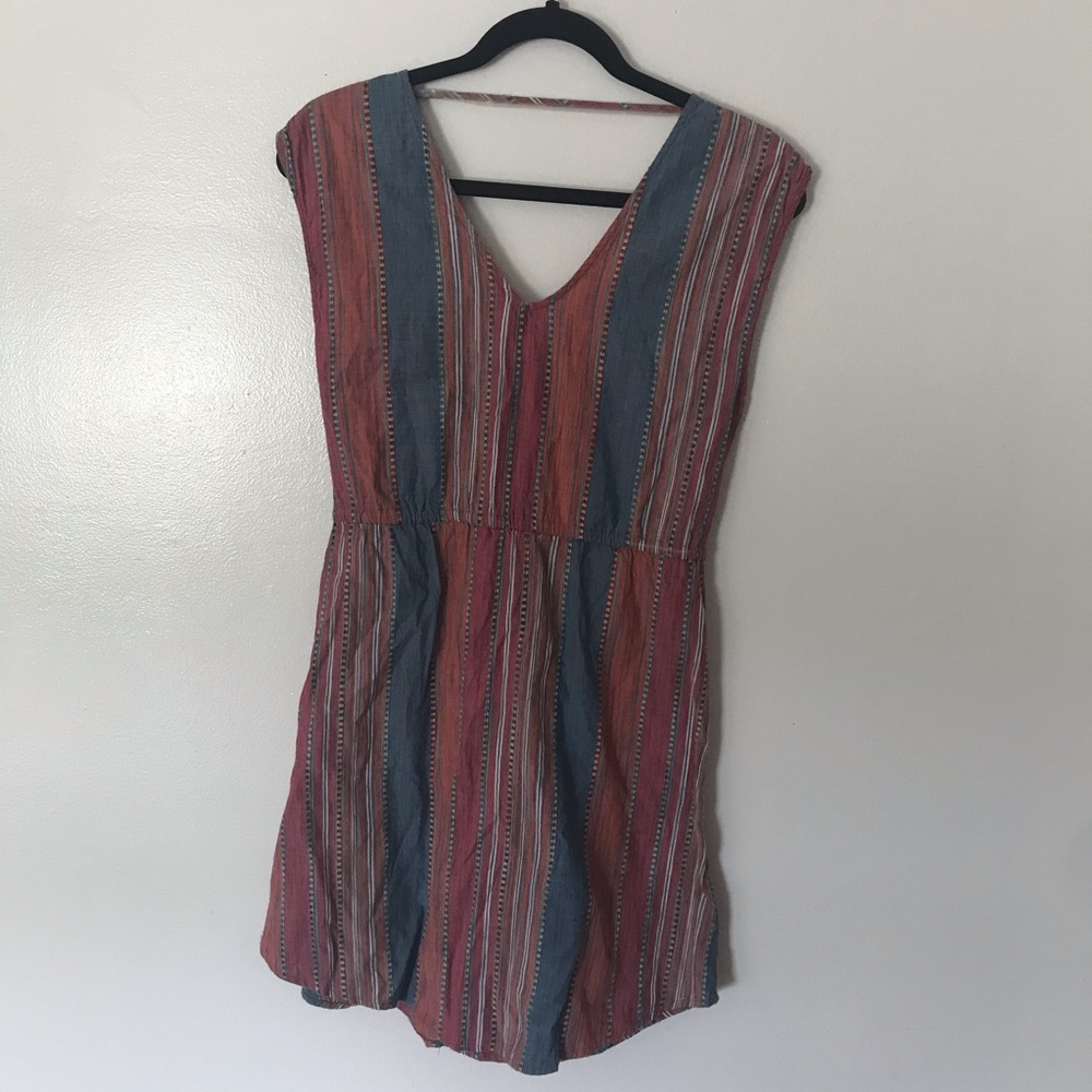 Multicolored cotton dress